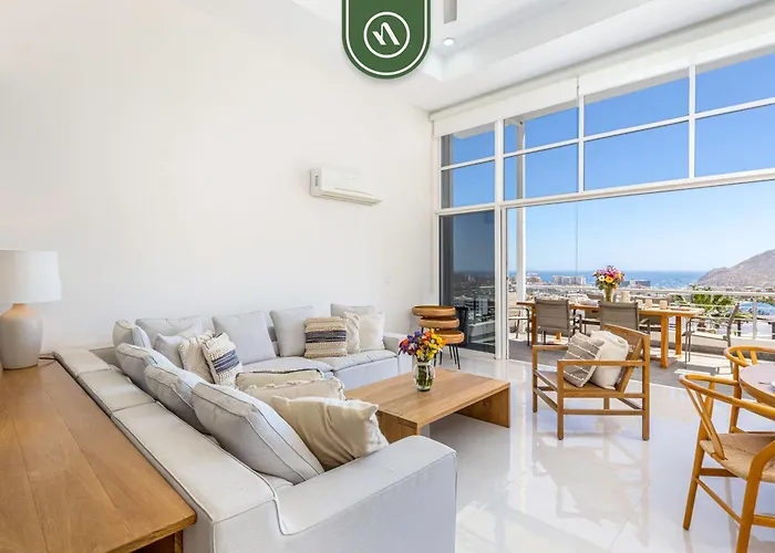 Brand New 3 Bedroom Penthouse - Oceanview Rooftop Pool Apartment Cabo San Lucas