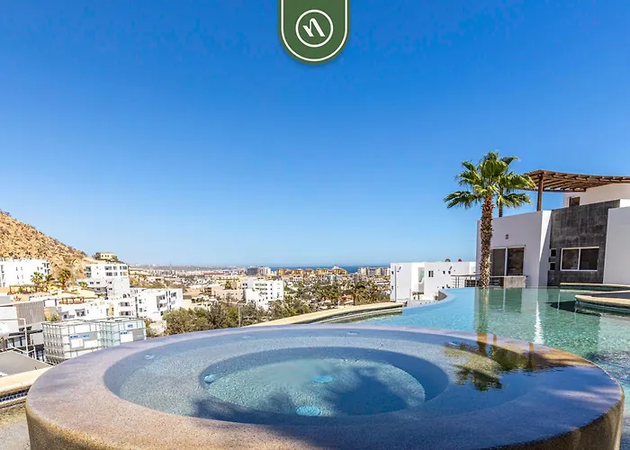 Apartment Brand New 3 Bedroom Penthouse - Oceanview Rooftop Pool Cabo San Lucas