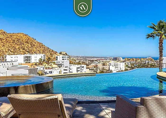 Brand New 3 Bedroom Penthouse - Oceanview Rooftop Pool Apartment Cabo San Lucas